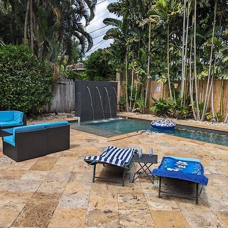 #1 Fort Lauderdale House - Heated Salt Water Pool - Private Oasis-Updated Gorgeous 3Br 3Ba - Las Olas ภายนอก รูปภาพ
