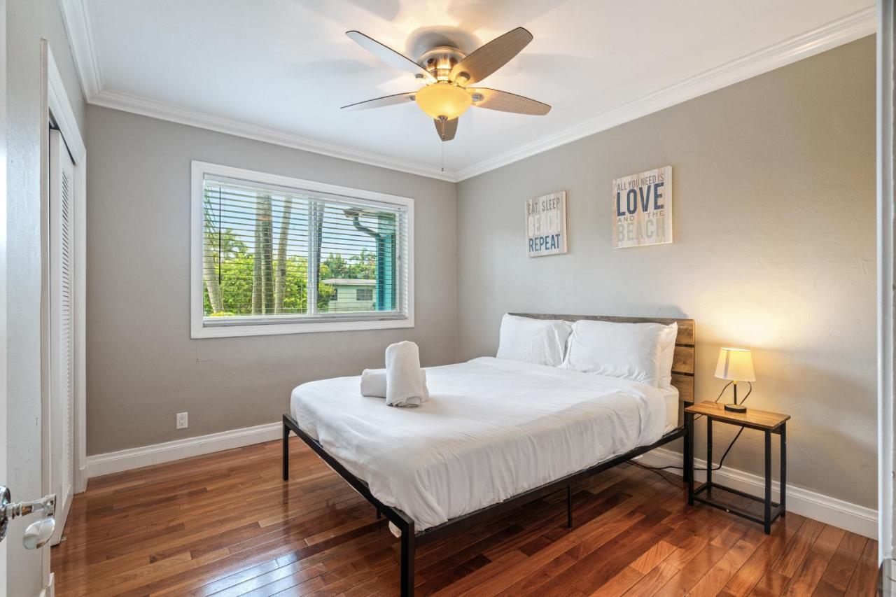 #1 Fort Lauderdale House - Heated Salt Water Pool - Private Oasis-Updated Gorgeous 3Br 3Ba - Las Olas ภายนอก รูปภาพ