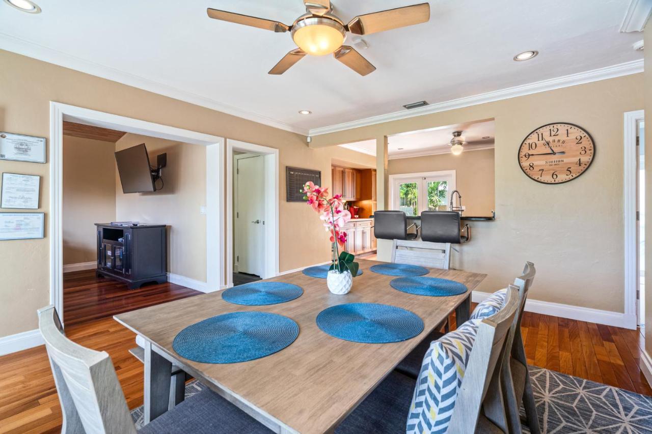 #1 Fort Lauderdale House - Heated Salt Water Pool - Private Oasis-Updated Gorgeous 3Br 3Ba - Las Olas ภายนอก รูปภาพ