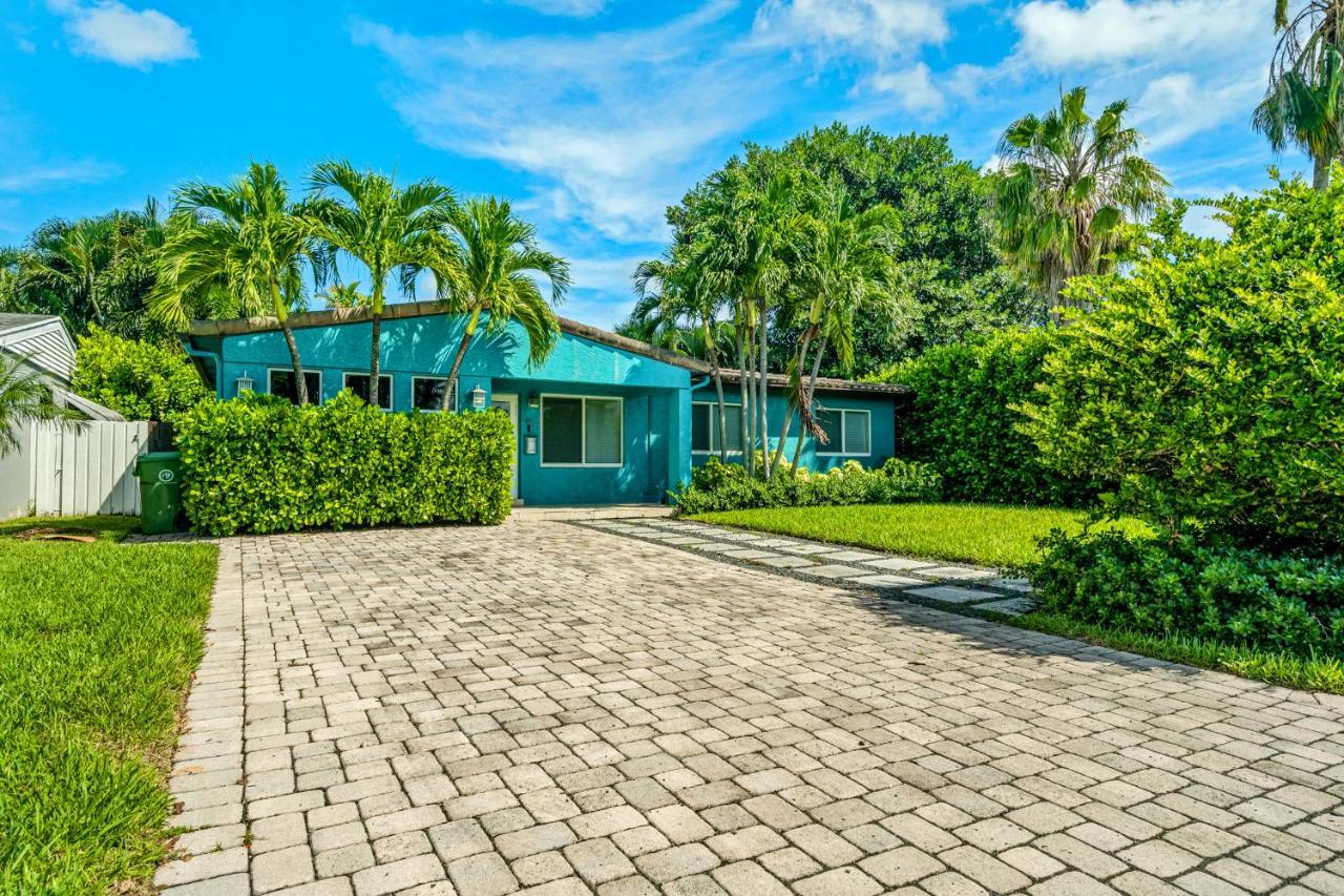 #1 Fort Lauderdale House - Heated Salt Water Pool - Private Oasis-Updated Gorgeous 3Br 3Ba - Las Olas ภายนอก รูปภาพ