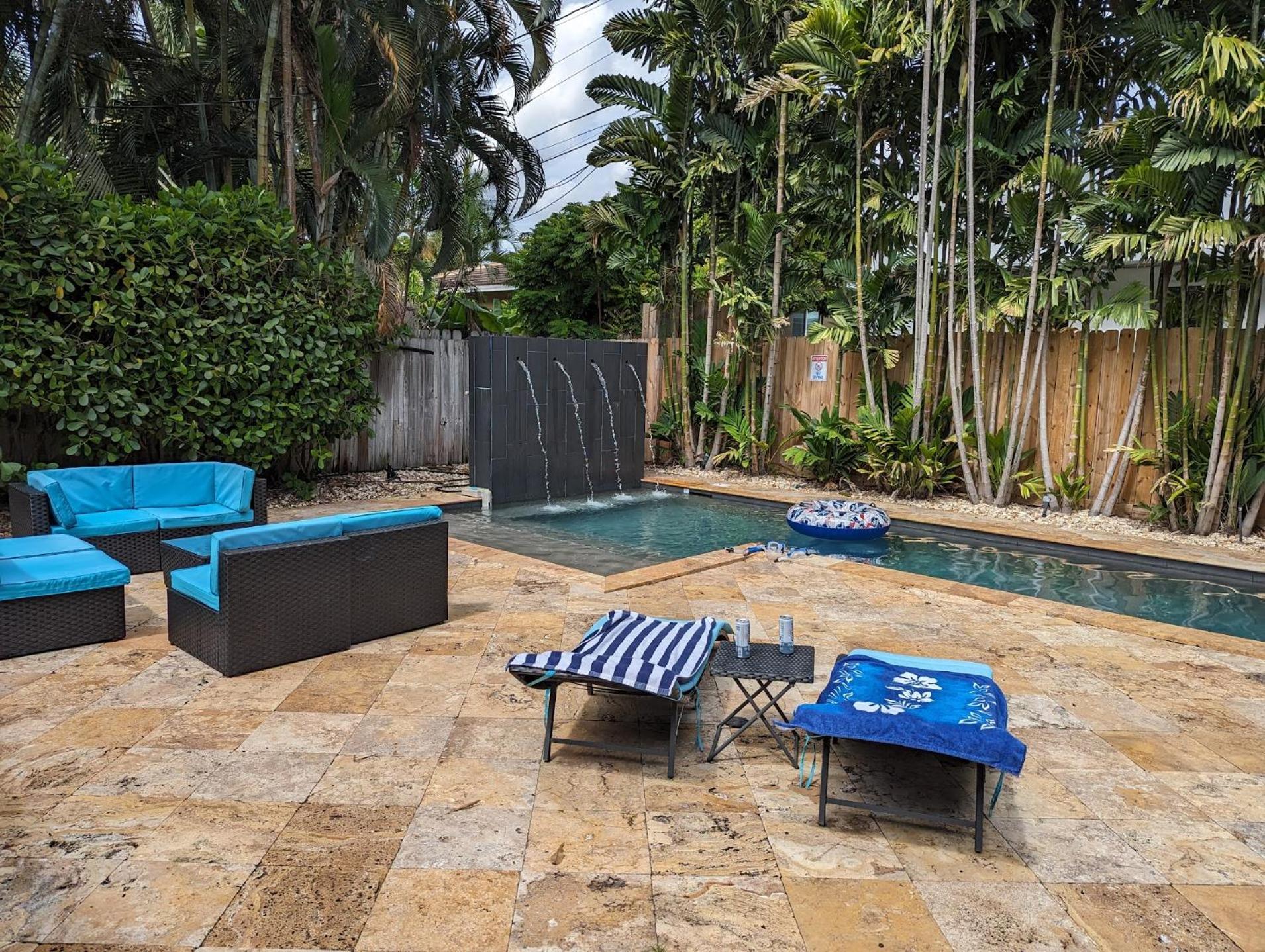 #1 Fort Lauderdale House - Heated Salt Water Pool - Private Oasis-Updated Gorgeous 3Br 3Ba - Las Olas ภายนอก รูปภาพ
